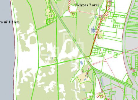 Parduodamas sklypas Anaičių g., Palangoje, 9 a ploto