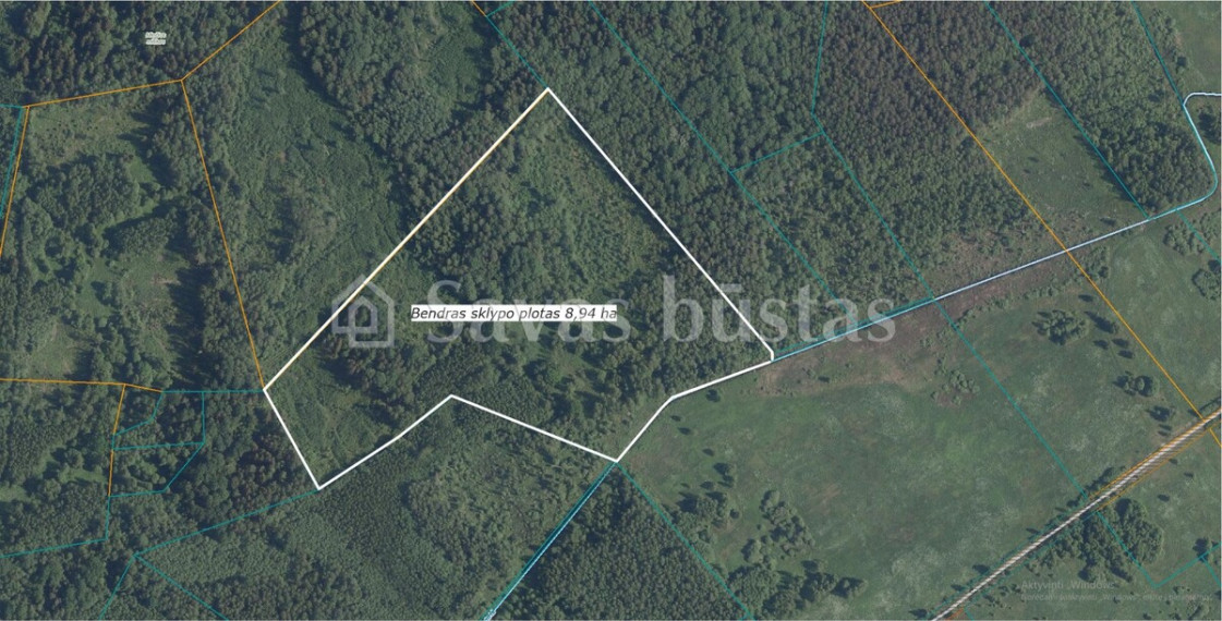 Parduodamas sklypas Želmeniškės k., Ignalinos r. sav., 1081 a ploto 1