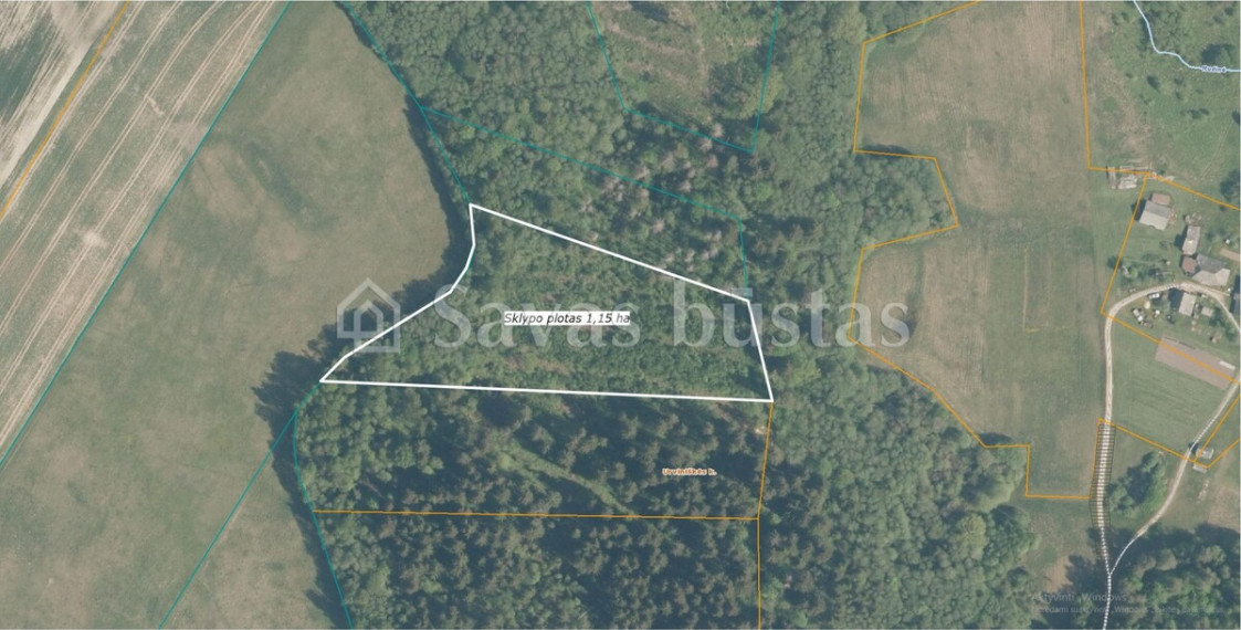 Parduodamas sklypas Želmeniškės k., Ignalinos r. sav., 1081 a ploto 4