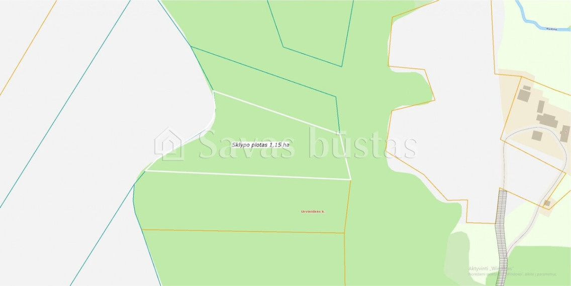 Parduodamas sklypas Želmeniškės k., Ignalinos r. sav., 1081 a ploto 5