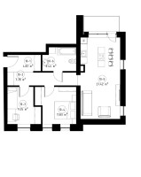 Parduodamas butas Kretingos g., Labrenciškės, Klaipėdos m., Klaipėdos m. sav., 67.64 m² ploto 3 kambariai 3