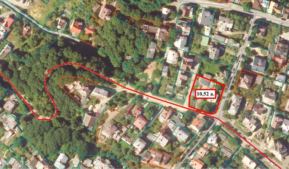 Parduodamas  sklypas Kapsų g., Žaliakalnis, Kauno m., Kauno m. sav., 10.52 a ploto 4