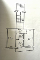 Parduodamas butas Vilniaus g., Centras, Šiaulių m., Šiaulių m. sav., 44 m2 ploto, 2 kambariai 17