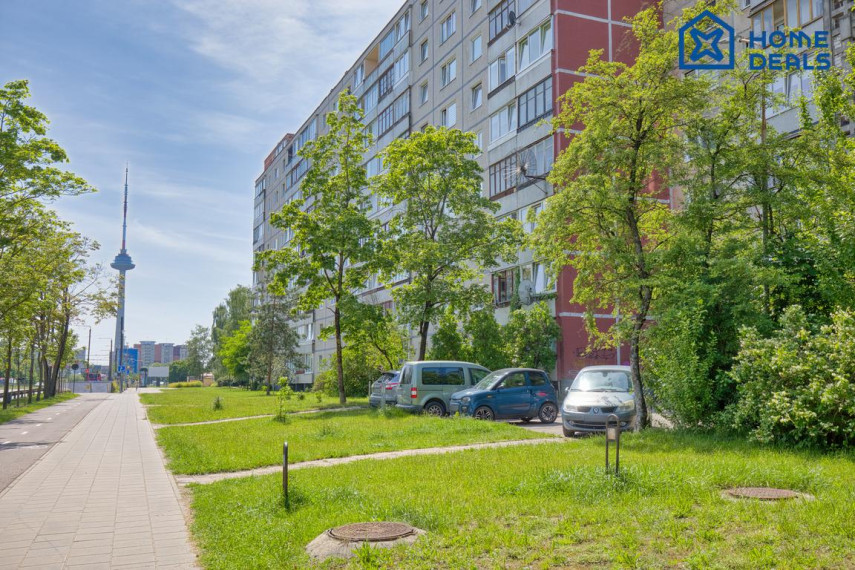 Parduodamas butas Laisvės pr., Karoliniškės, Vilniaus m., Vilniaus m. sav., 46.4 m² ploto 2 kambariai 1