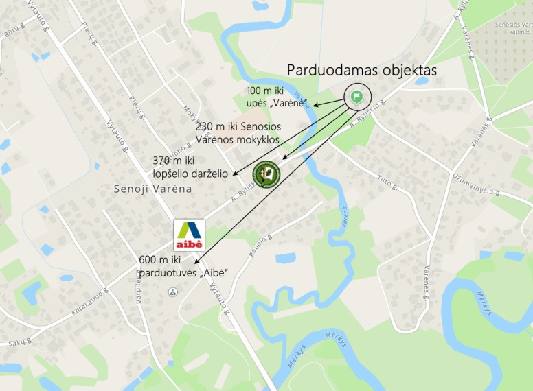Parduodamas namas A. Ryliškio g., Senosios Varėnos k., Varėnos r. sav., 87.88 m2 ploto, 2 aukštai 33