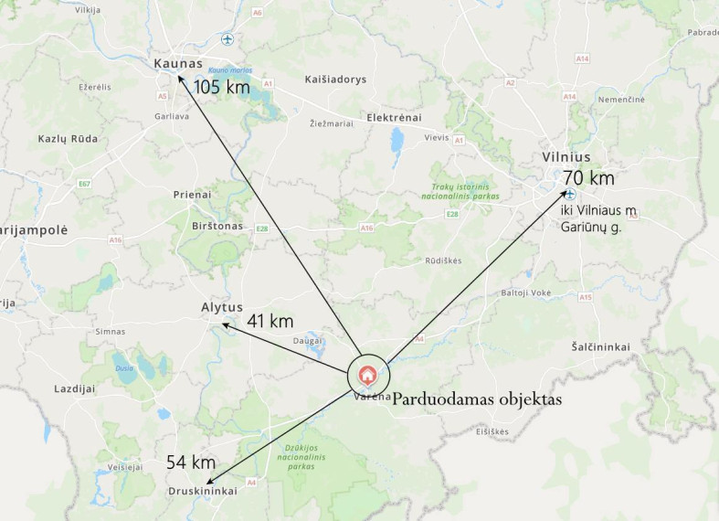 Parduodamas namas A. Ryliškio g., Senosios Varėnos k., Varėnos r. sav., 87.88 m2 ploto, 2 aukštai 35