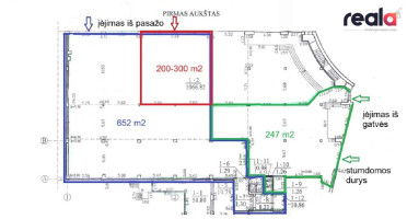 Nuomojamos patalpos Laisvės pr., Pašilaičiuose, Vilniuje, 200-900 kv.m ploto 6