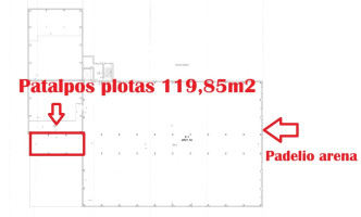Nuomojamos kitos paskirties patalpos Savanorių pr., Vilkpėdė, Vilniaus m., Vilniaus m. sav., 119.85 m2 ploto 8