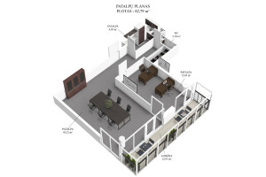 Parduodamos administracinės patalpos Konstitucijos pr., Šnipiškės, Vilniaus m., Vilniaus m. sav., 82.79 m2 ploto 19
