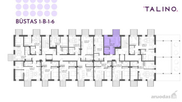 Parduodamas butas Kopenhagos g., Justiniškės, Vilniaus m., Vilniaus m. sav., 34.87 m² ploto 1 kambarys 7