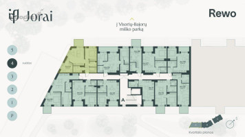 Parduodamas butas Mokslininkų g., Bajorai, Vilniaus m., Vilniaus m. sav., 60.09 m² ploto 3 kambariai 7