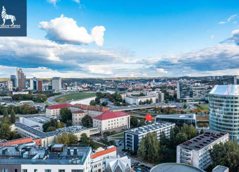 Nuomojamas butas Studentų g., Žvėrynas, Vilniaus m., Vilniaus m. sav., 18 m2 ploto, 1 kambariai