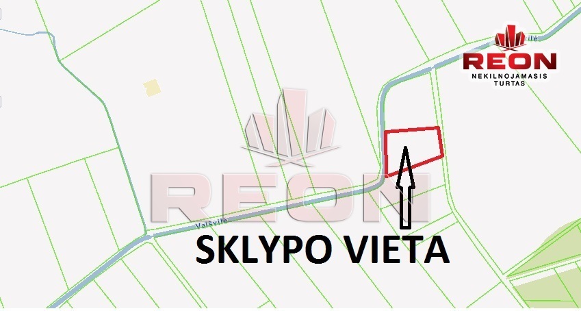 Parduodamas sklypas Kiemelių g., Maišiagalos mstl., Vilniaus r. sav., 75 a ploto 1
