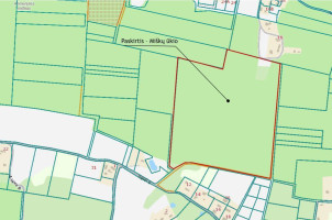Parduodamas  sklypas Liepiškių k., Vilniaus r. sav., 1335 a ploto 3