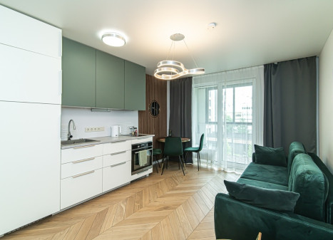 Nuomojamas butas Kernavės g., Šnipiškės, Vilniaus m., Vilniaus m. sav., 30 m2 ploto, 1 kambariai