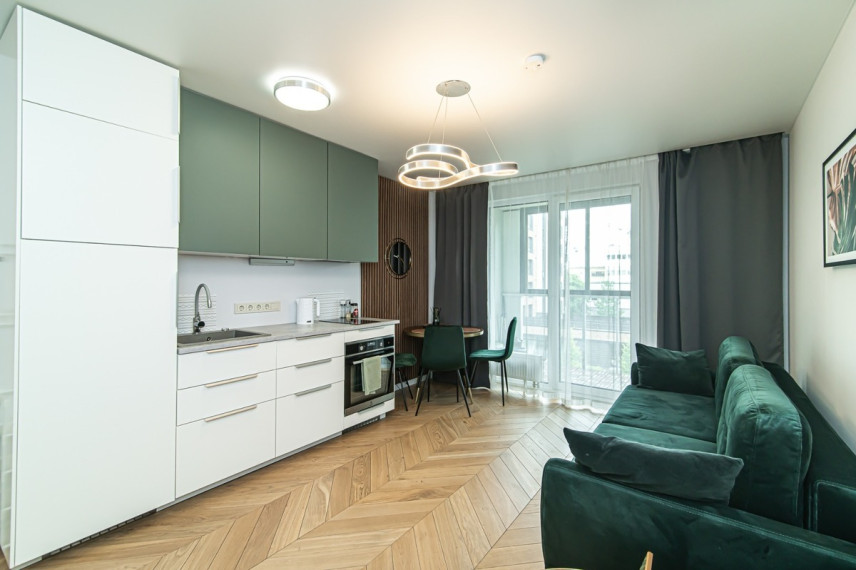 Nuomojamas butas Kernavės g., Šnipiškės, Vilniaus m., Vilniaus m. sav., 30 m2 ploto, 1 kambariai 1