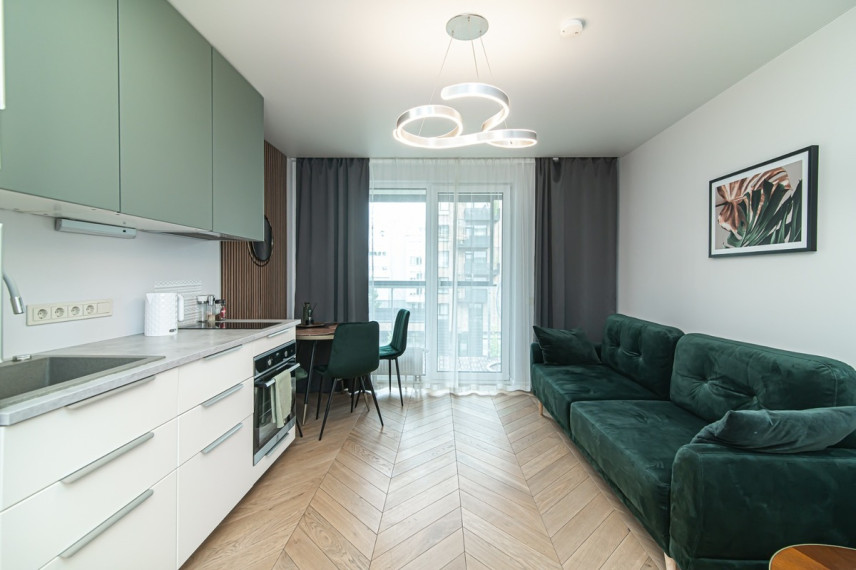 Nuomojamas butas Kernavės g., Šnipiškės, Vilniaus m., Vilniaus m. sav., 30 m2 ploto, 1 kambariai 2