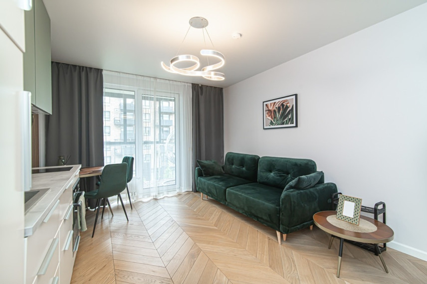 Nuomojamas butas Kernavės g., Šnipiškės, Vilniaus m., Vilniaus m. sav., 30 m2 ploto, 1 kambariai 3