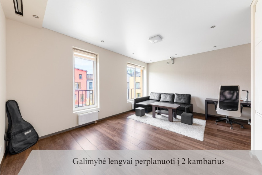 Parduodamas butas Burbiškių g., Burbiškės, Vilniaus m., Vilniaus m. sav., 32 m2 ploto, 2 kambariai 3