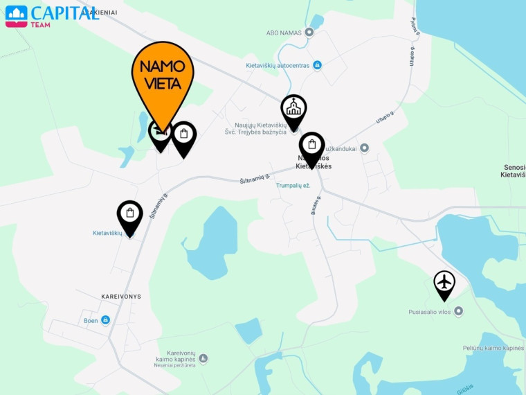 Parduodamas namas Saulės g., Kareivonių k., Elektrėnų sav., 149 m2 ploto, 2 aukštai 34
