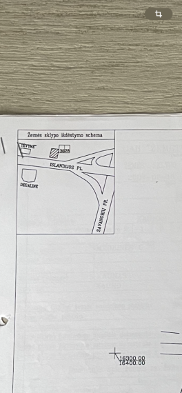 Parduodamas sklypas Medeinės g., Kalniečiai, Kauno m., Kauno m. sav., 22 a ploto 1