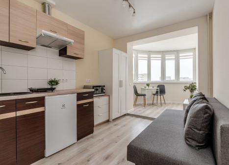 Nuomojamas butas Fabijoniškių g., Fabijoniškės, Vilniaus m., Vilniaus m. sav., 18 m2 ploto, 1 kambariai