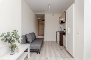 Nuomojamas butas Fabijoniškių g., Fabijoniškės, Vilniaus m., Vilniaus m. sav., 18 m2 ploto, 1 kambariai 2