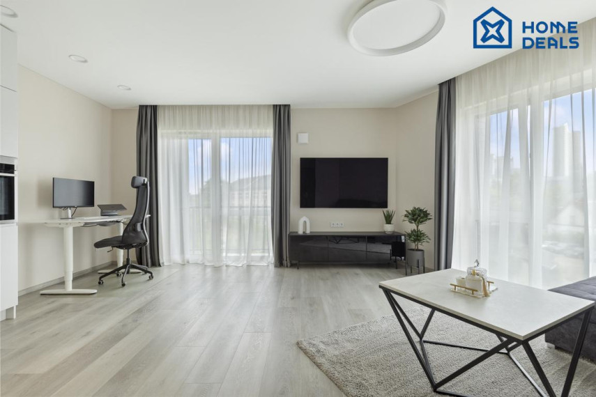 Parduodamas butas Šatrijos g., Šnipiškės, Vilniaus m., Vilniaus m. sav., 50.66 m² ploto 2 kambariai 5