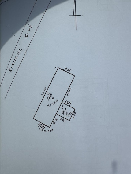 Parduodamos patalpos Meškuičių mstl., Šiaulių r. sav., 256.81 m² ploto 15