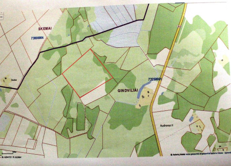 Parduodamas sklypas Šileikių k., Rokiškio r. sav., 819 a ploto
