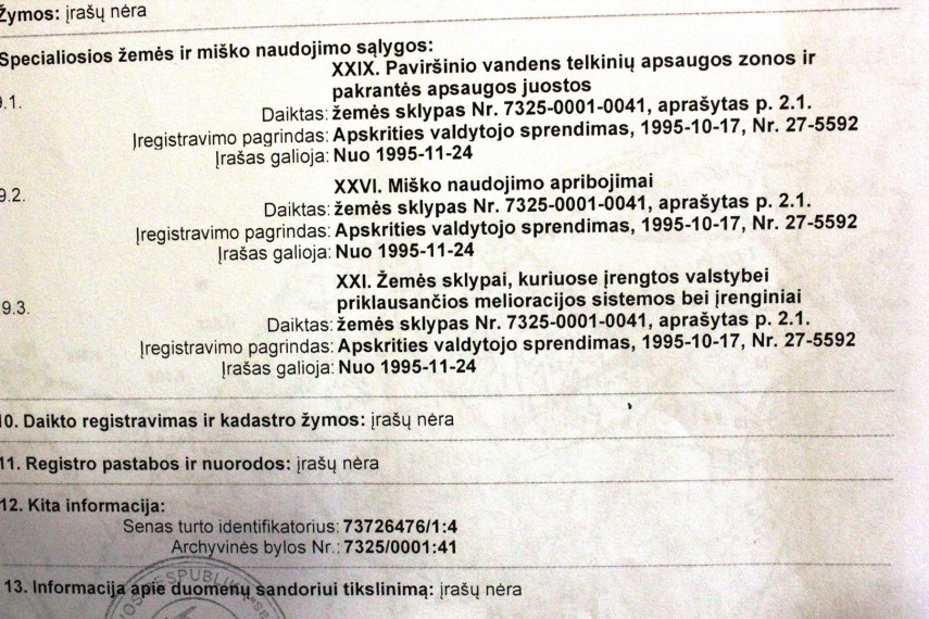 Parduodamas sklypas Šileikių k., Rokiškio r. sav., 819 a ploto 3