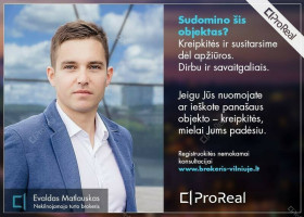 Nuomojamas butas Pašilaičių g., Pašilaičiai, Vilniaus m., Vilniaus m. sav., 52 m2 ploto, 2 kambariai 17