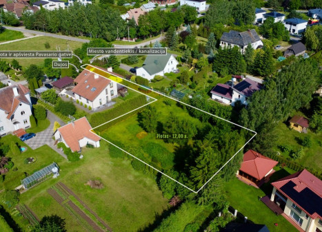 Parduodamas kitos paskirties sklypas Pavasario g., Didžiosios Riešės k., Vilniaus r. sav., 12 a ploto
