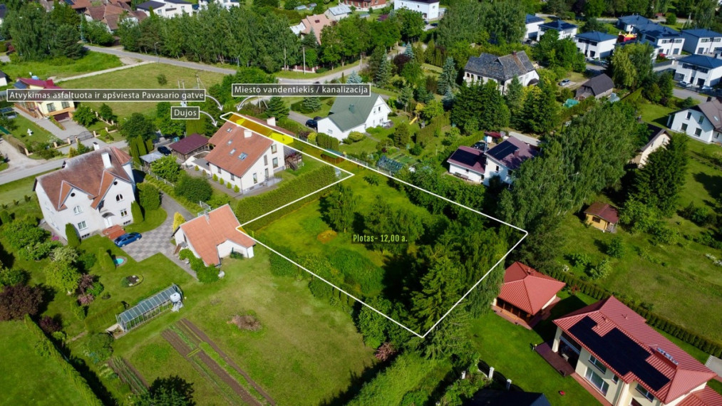 Parduodamas kitos paskirties sklypas Pavasario g., Didžiosios Riešės k., Vilniaus r. sav., 12 a ploto 1