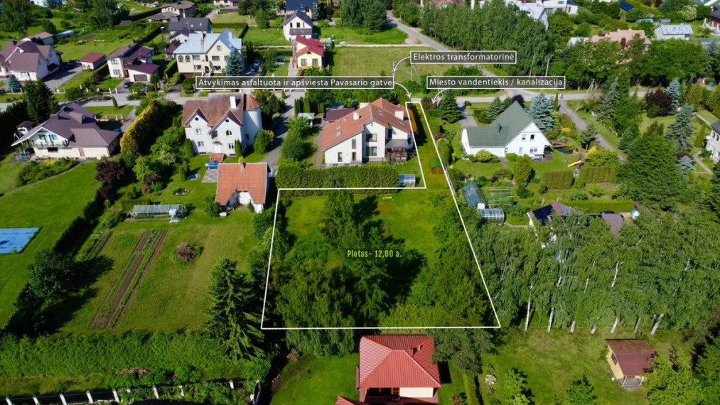 Parduodamas kitos paskirties sklypas Pavasario g., Didžiosios Riešės k., Vilniaus r. sav., 12 a ploto 2