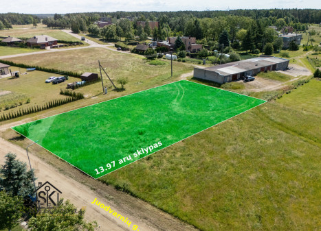 PARDUODAMAS SKLYPAS GYVENAMOJO NAMO STATYBAI – JUODVARNIŲ G. 1, PAGRYNIUOSE