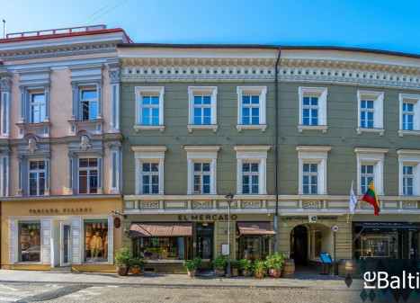 Nuomojamas butas Didžioji g., Centras, Vilniaus m., Vilniaus m. sav., 50.75 m2 ploto, 3 kambariai