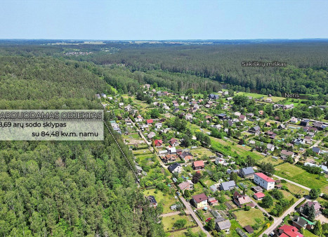 Parduodamas namas Varsos g., Skirgiškių k., Vilniaus r. sav., 84.48 m2 ploto, 1 aukštai