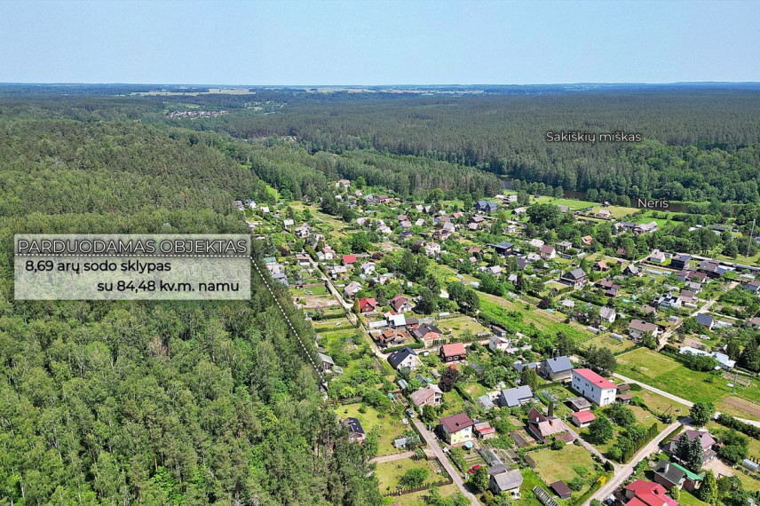 Parduodamas namas Varsos g., Skirgiškių k., Vilniaus r. sav., 84.48 m2 ploto, 1 aukštai 1