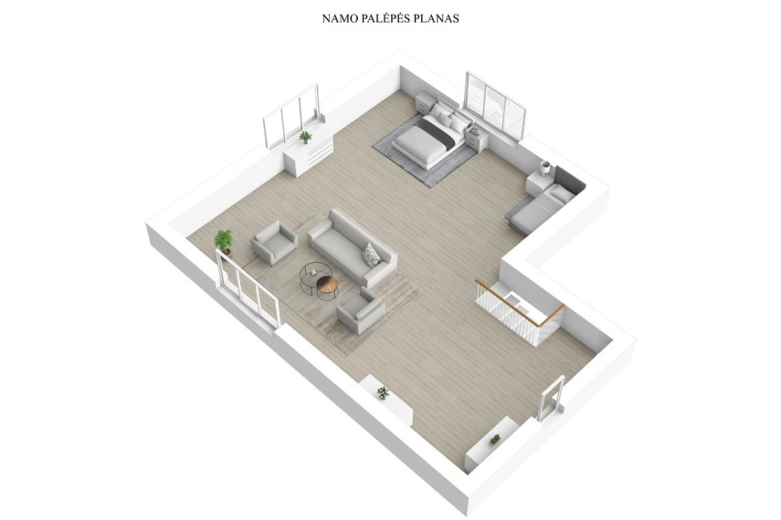 Parduodamas namas Naujoji g., Giedraičių mstl., Molėtų r. sav., 87 m2 ploto, 2 aukštai 23