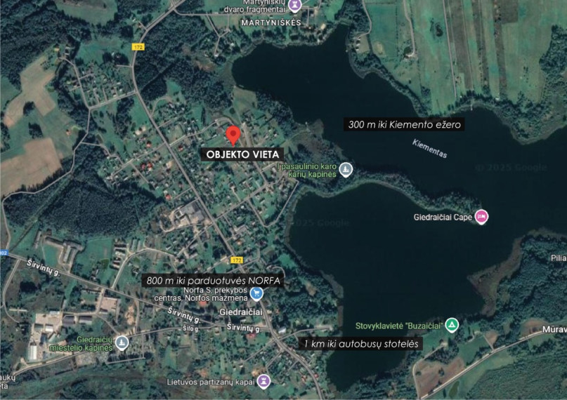 Parduodamas namas Naujoji g., Giedraičių mstl., Molėtų r. sav., 87 m2 ploto, 2 aukštai 24