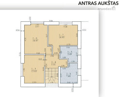 Parduodamas namas Papiškių g., Pilaitė, Vilniaus m., Vilniaus m. sav., 115 m² ploto 4 kambariai 7