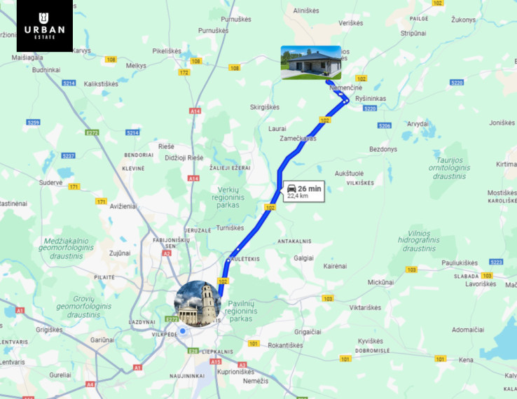 Parduodamas namas Vilijos g., Nemenčinėje, 129.3 kv.m ploto 26