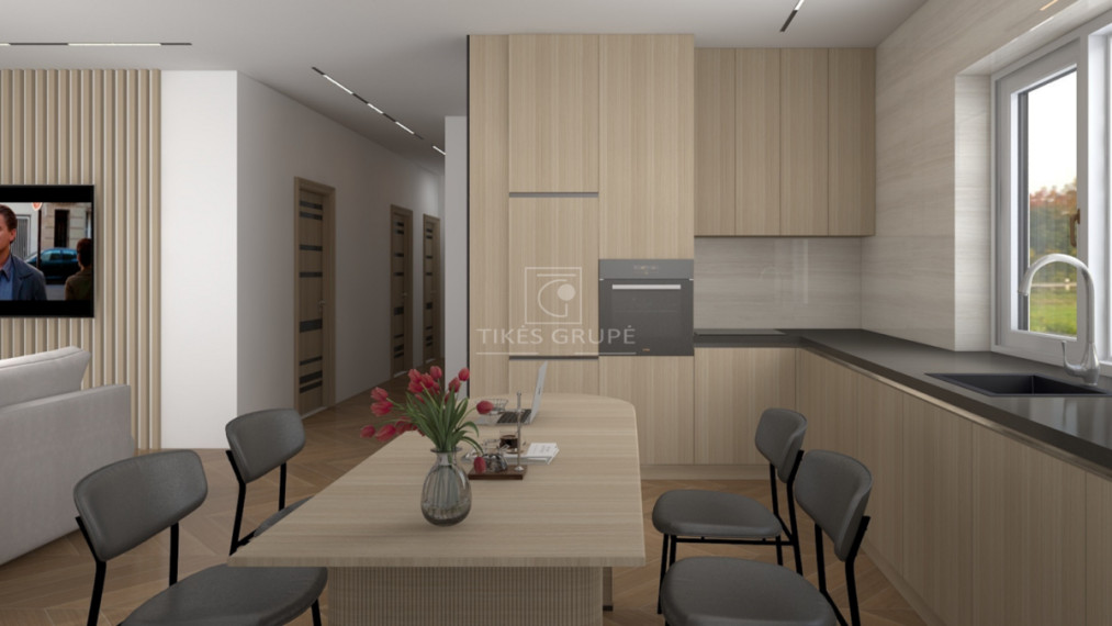 Parduodamas namas Ketvergių k., Klaipėdos r. sav., 100 m2 ploto, 1 aukštai 2