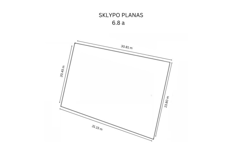 Parduodamas sklypas Kelmijos Sodų 30-oji g., Salininkuose, Vilniuje, 6.8 a ploto 6