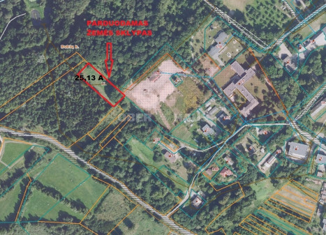 Parduodamas namų valdos paskirties sklypas Gervėnų g. , Bubių k., Šiaulių r. sav., 25.13 a ploto