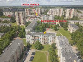 Parduodamas butas Lyros g., Dainiai, Šiaulių m., Šiaulių m. sav., 50.61 m2 ploto, 2 kambariai 22