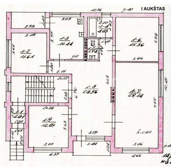 Parduodamas namas Gubernija, Šiaulių m., Šiaulių m. sav., 238 m2 ploto, 1 aukštai 29
