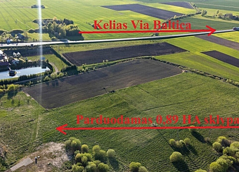 PARDUODAMAS 43,00 ARŲ SKLYPAS GĖLIŲ G. 10, ULIŪNŲ GYVENVIETĖJE