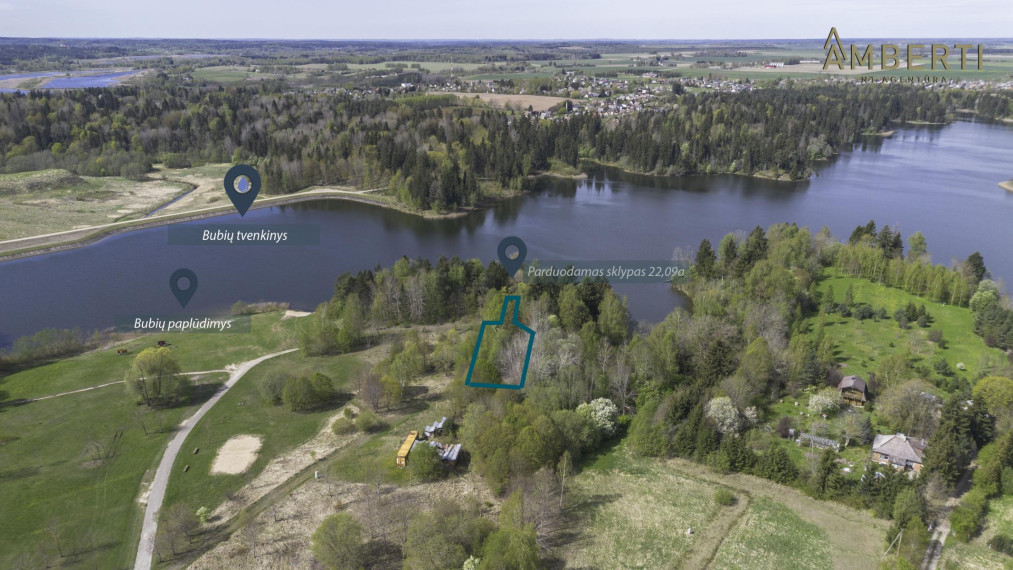 Parduodamas sklypas Pliažo g., Bubių k., Šiaulių r. sav., 47.33 a ploto 1